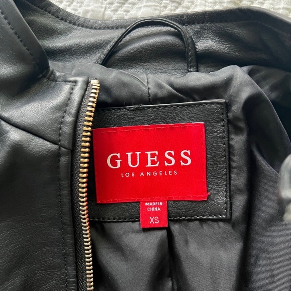 Guess Factory Leather Jacket - Picture 3 of 6